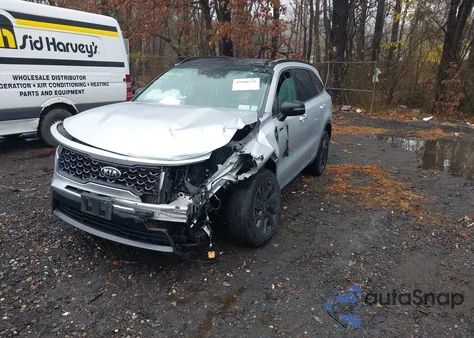 2021 Kia Sorento S из США, поврежденный, VIN 5XYRLDLC2MG012548